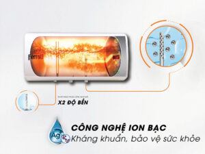 Bình nước Ferroli Ag+ kháng khuẩn thế hệ mới siêu bền